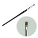 Пензель для гелю №6 прямої ворс чорна ручка (пензлики для малювання, пензлики для моделювання, манікюрні) YKGR-1-06O фото