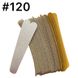 Змінні файли для прямої пилки #120 (уп 100 шт) змінки для манікюрної пилки для манікюру SMP-120-100 фото