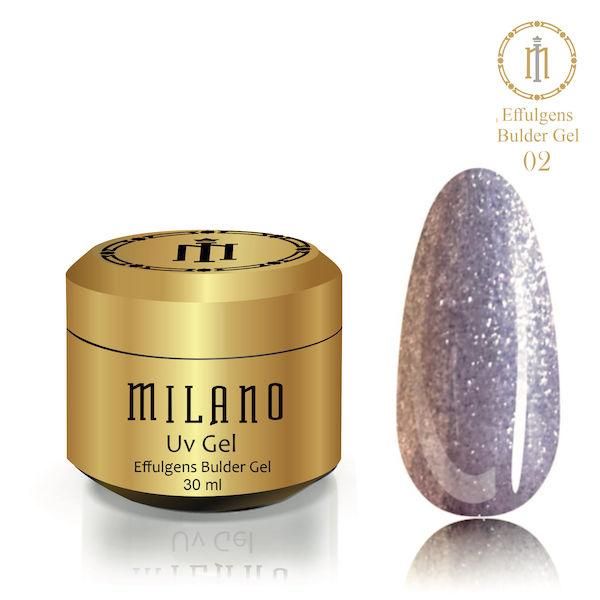 Гель для нарощування Milano Effulgence Bulder Gel 30 ml № 2 MEG-30-2 фото