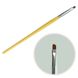Пензель для гелю скошена (дерев'яна ручка) №2 (пензлики для малювання, пензлики для моделювання, манікюрні YKDS-02 фото