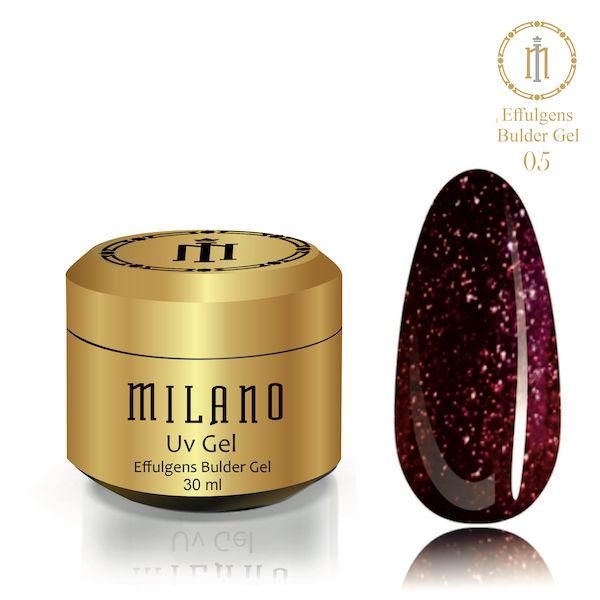 Гель для нарощування Milano Effulgence Bulder Gel 30 ml № 5 MEG-30-5 фото