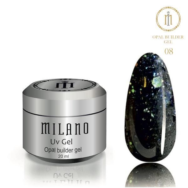 Гель для нарощування Opal Builder Gel Milano 20ml № 08 OBG-20-08 фото