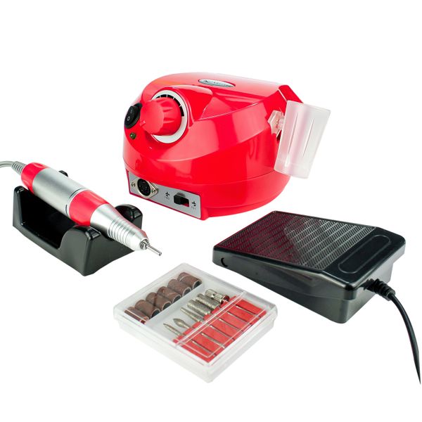 Фрезер для манікюру Nail Drill ZS-601 ZS-601-red фото