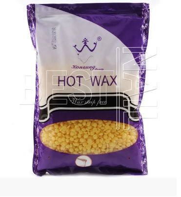 Віск для депіляціі Konsung Hot Wax в гранулах 500g медовий vsk-konsung-500-pink фото